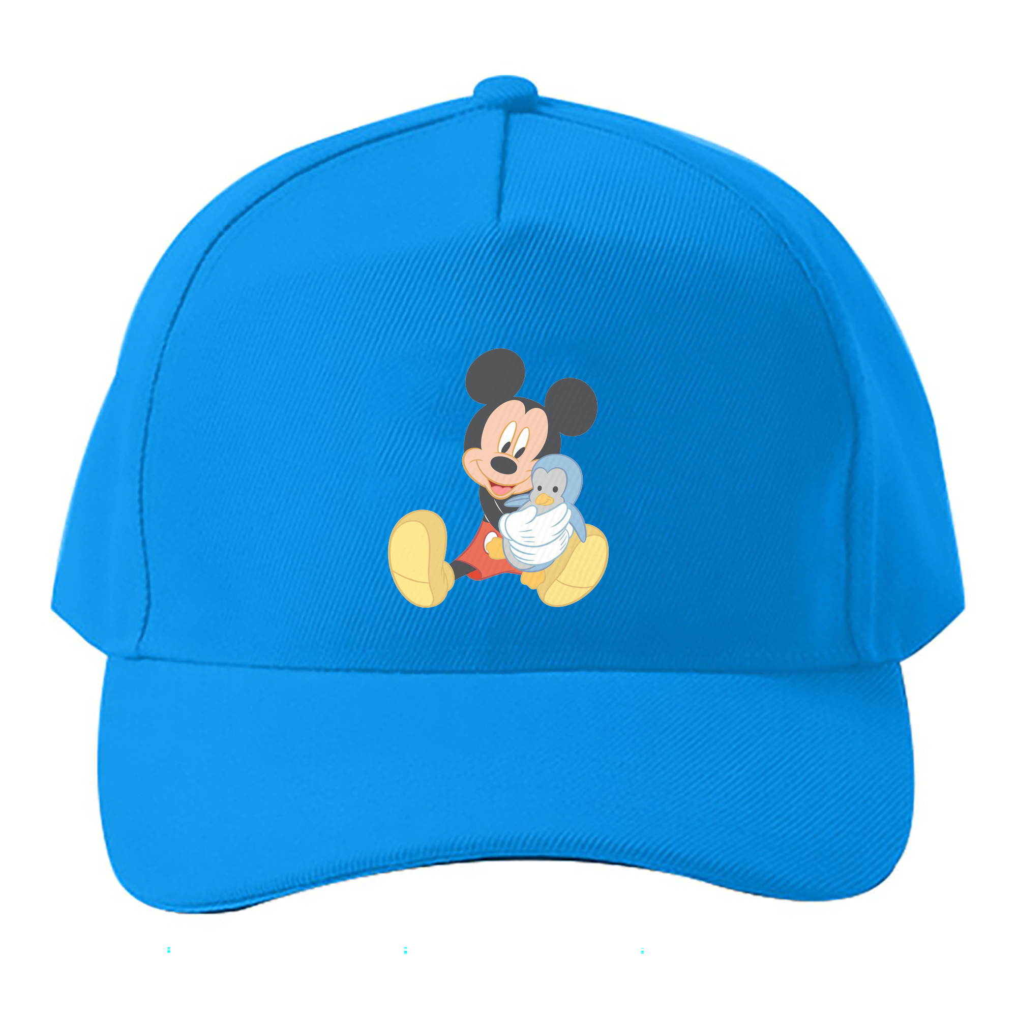（画像用） ミッキーマウス Mickey Mouse ベースボールキャップ 綿100％ 男女兼用 帽子 スポーツ